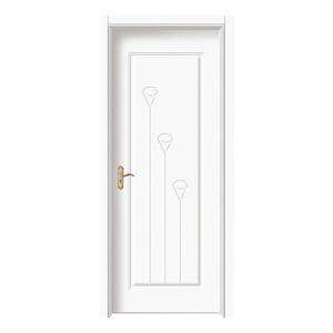 Wholesale AB-ADL268 pure white double leaf wooden door from china suppliers