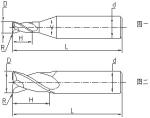 S50 Series Round Nose Mill 50mm-100mm Overall Carbide 4 Flute End Mills