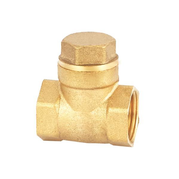 Normal Temperature 3/4 Inch Brass Check Valve Wear Resisting