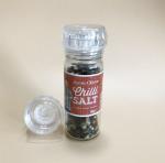 100ml 130g 130mm Clear Plastic salt Pepper Mill