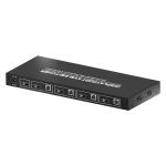 ROHS Black 4 X 1 1080P HDMI DP KVM Switch