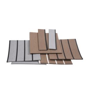 Wholesale Contemporary Outdoor Design Style WPC Yacht Deck Without Caulking and Teak Wood Texture from china suppliers