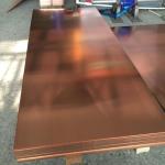 0.5mm - 26mm Thick Copper Metal Plates Sheet Polished Bright C10500