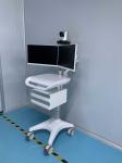Hospital Medical Mobile Workstation 22 Inch Electric