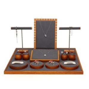 Wholesale OEM ODM Luxury Jewelry Trays Displays Ring Earring Pendant Necklace Tray Organizer from china suppliers