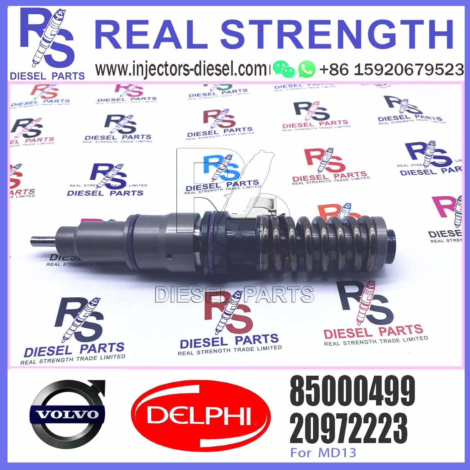 Common Rail Diesel Fuel Injector BEBE4D08003 20584347 85000499 for Engine Parts