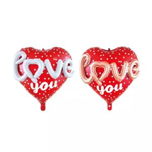 Wholesale Heart Shaped Party Foil Balloon for Valentine'S Day Celebration Wedding Room from china suppliers
