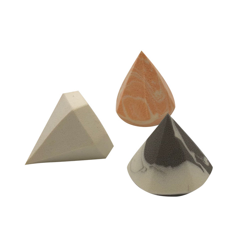 Eco Friendly Multiple Shape Rhombus Beauty Blender Sponge