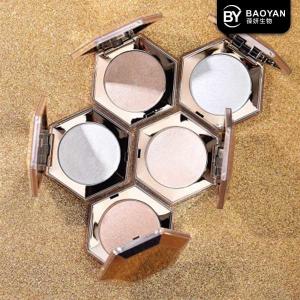 Wholesale Planted Face Makeup Highlighter , Private Label Pressed Highlighter Powder from china suppliers
