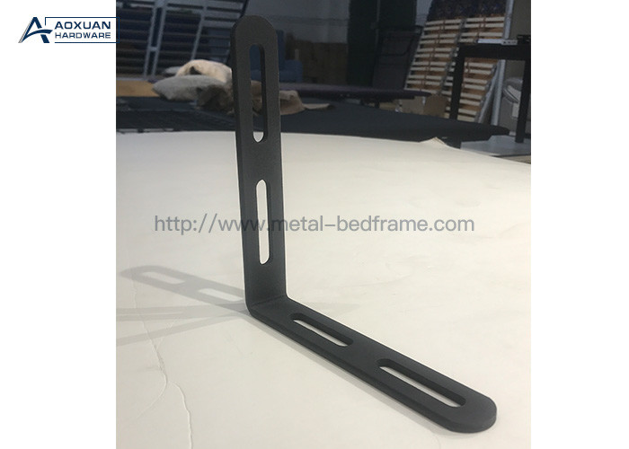 Antirust Matte Black Flat L Shaped Corner Brace