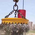 Scrap Metal Lifting Electromagnet 3.5-34.1kw Eot Crane Magnet For Steel Factory