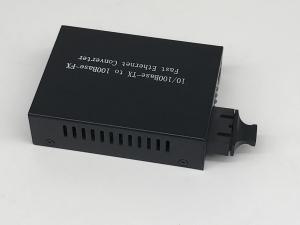 China One Rj45 Port 10 / 100M Fiber Ethernet Media Converter , Multimode Media Converter Dual Fiber on sale
