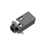 Panel Mount SMT 2.5mm Earphone Jack PJ20180 DC 30V 0.5A
