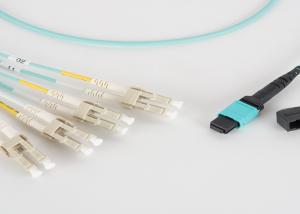 Wholesale Indoor OM4 OM3 MTP MPO Fiber Optic Patch Cord Industrial Protection from china suppliers