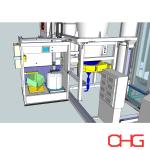 Customizable Close Circuit Powder Supply Center For Electrostatic Powder Coating