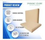 Indoor Fabric Wrapped Acoustic Panel Sound Absorbing For Home Cinema