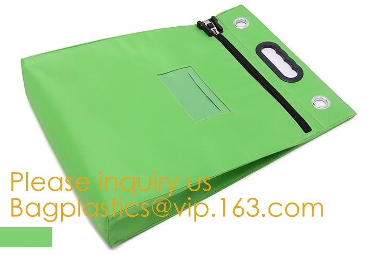 Locking Security Money Bag, Cash Bag,Bank Bag Canvas Keyed Security,Money Bag with Key Lock Keyed Security, security bag