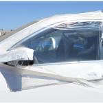 4MIL * 36INCH * 100 FEET Collision Wrap PE Surface Protective Film With 3 Months