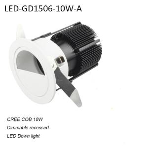 Wholesale 10W recessed mounted modern dimmable LED down light for supermarket from china suppliers