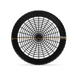 10-Inch Reusable Plastic Paper Plate Holder Picnic Supplies Heavy Duty Woven