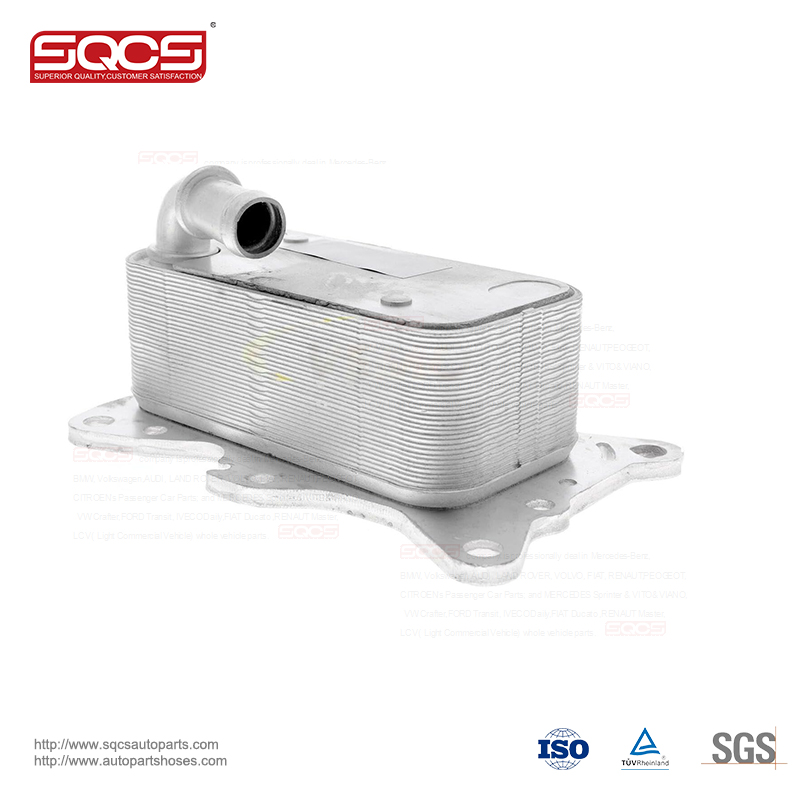 SPRINTER 3 Reference NO. 90836 SQCS Auto Parts Oil Cooler For Mercedes Sprinter Model OM651 W906 OE 6511800665