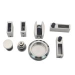Frameless Shower Door Hardware Glass Bathroom Screen with Highly Resistant