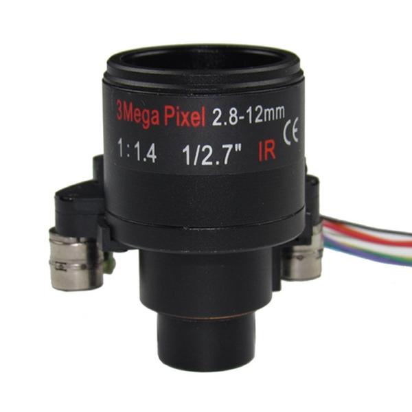 Stepping Motor Lenses, 2.8-12mm vari-focal lens, motor zoom lenses, motor focus
