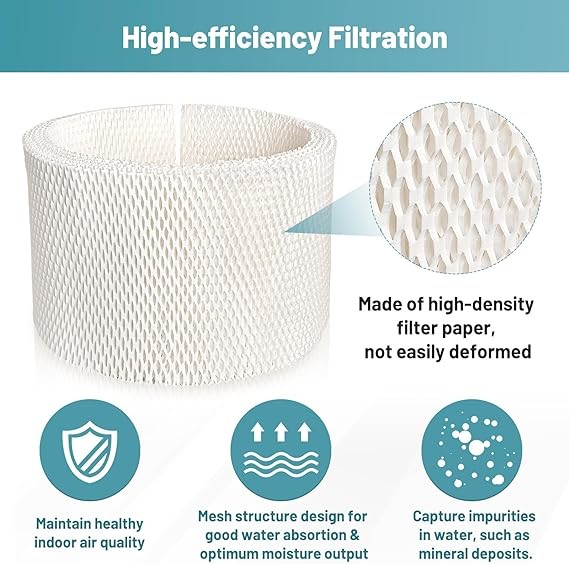 Wood Pulp Wick Filters For Humidifiers With Fast Water Absorption Speed