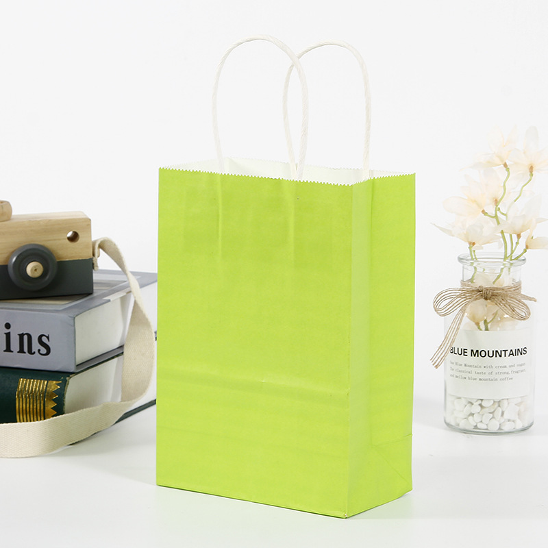 Gift Boutique Paper Bags Bulk Custom Printed For Sandwich Cookie Candy Packing