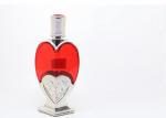 Round Tall Shape Perfume Stick Glass Bottle Hot Stamping Logo With Silver Spray