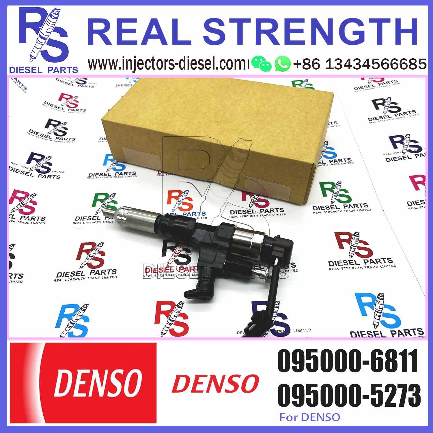 diesel common rail injector 095000-6602 095000-6753 095000-6811 for H-INO J08C J08E 500 Series 23670-E0040 23670-E0030
