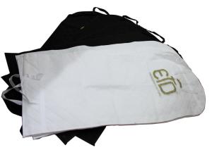 Wholesale Non Woven Fabric Suit Garment Bag Tape Handle Quilted with Personized Veins For Men's suit from china suppliers
