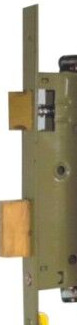 Home Security Front Door Mortise Lock Brass Cylinder Stainless Steel Color