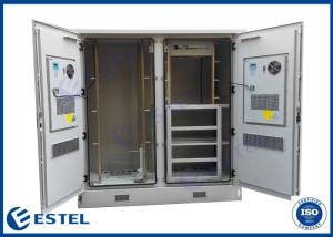 Wholesale Steel 2pcs Compartments FCC Outdoor Telecom Enclosure from china suppliers