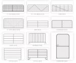Australia Standard Oval Tube 2100 X1800 Galvanized Cattle / Horse Yard Farm Gate