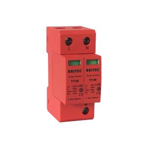 Wholesale 40kA AC Surge Protection Device 320V Type 2 Surge Arrester Lightning Arrestors from china suppliers