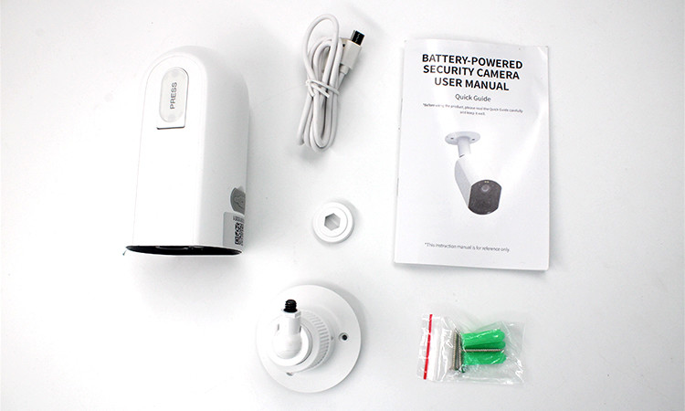 Glomarket Tuya Weatherproof Outdoor Security IP Camera Night Vision Motion APP Control Wireless Wifi Cctv Camera