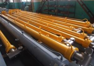 Wholesale Hang Upside Down Large Hydraulic Cylinder Long Stroke Dump Truck Hoist Cylinder from china suppliers