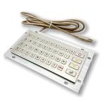Lightweight Panel Mounted Keyboard Stainless Steel Mini Industrial Keyboard