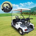 Golf Cart Racing Carbon Fiber Steering Wheel For Club Car, EZGO, And Yamaha