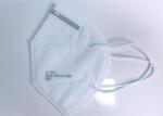 Pure White KN95 Particulate PM 2.5 Respirator Face Mask Skin Friendly