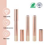 3.5g Rose Gold Empty Lip Balm Containers Liner Pencil Metal Lipstick Tube