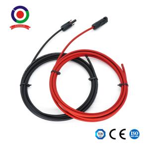 Wholesale TUV 12 AWG Tinned Copper Solar Lead Cable Wire With Connectors PV from china suppliers