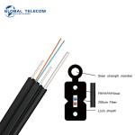 2 Core FTTH Drop Fiber Optic Cable , Outdoor FTTH Drop Cable G657A1 G657a2 Fiber