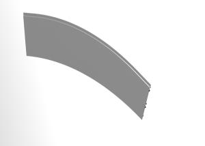 Wholesale St Escalator Balustrade Escalator Skirt Panel Upper Curve from china suppliers