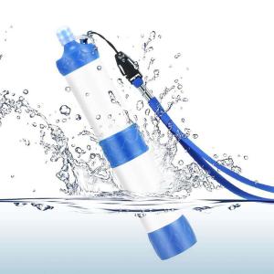 Wholesale Water Purifier Water Filter Straw With Emergency Accessories For Outdoor Camping Hiking Traveling Family Backpacking from china suppliers