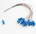 1*16 Steel Tube Mini Module Fiber Optic Splitter Fibre To The Home
