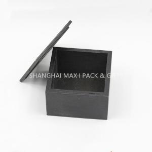 Wholesale Rectangular Luxury Packaging Boxes , Unfinished Small Wooden Packaging Boxes Jewellery Packing from china suppliers