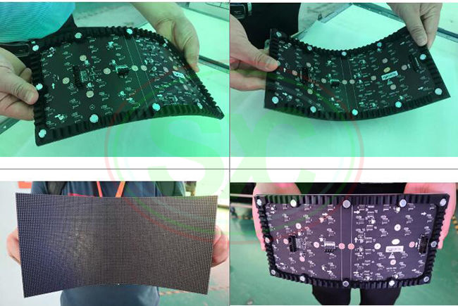 P2.5 Flexible curtain led display screen led sphere display stage led curtain