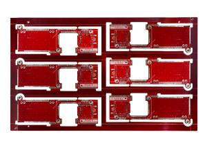 Wholesale 0.15m Hole FR4 TG150 Multilayer PCB Board Red Soldermask 175um from china suppliers
